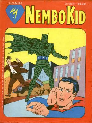 il N�1 di Superalbo Nembo Kid, con la solita copertina a collage