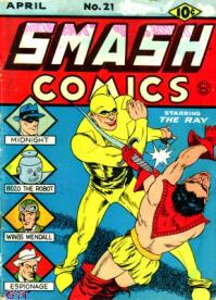 Smash Comics #21 con The Ray