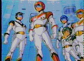 i primi 5 piloti di Golion / Voltron