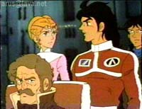 Allura, Akira e il consigliere Koran