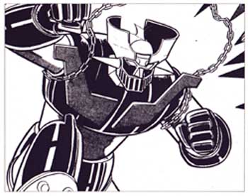Mazinga Z tratto direttamente dal manga di Go Nagai